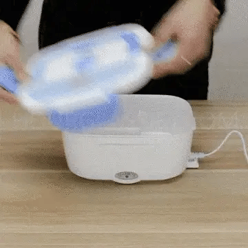 Recipiente Eléctrico para Alimentos - Ideal para Comidas Calientes o Frías