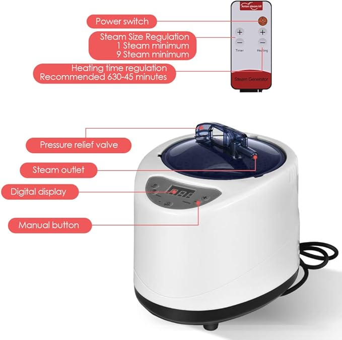 Sauna Portátil Salud Belleza Vapor Spa (29506)