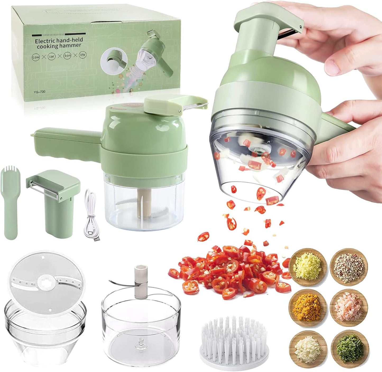 Picador de Cocina 4 en 1 (261043)