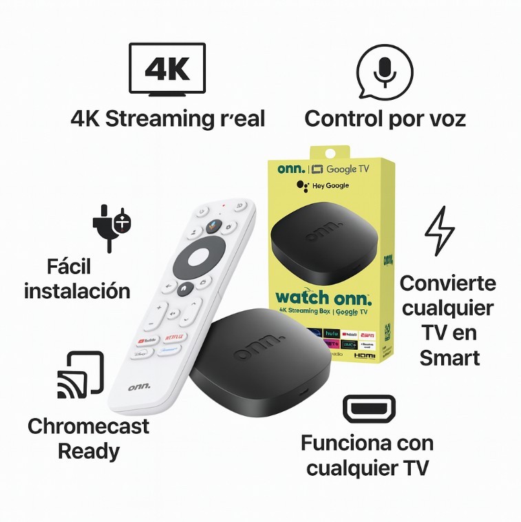 Onn Box 4K Ultra Smart Tv