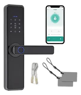 Cerradura Inteligente con Wi-Fi y Desbloqueo Remoto (420215)