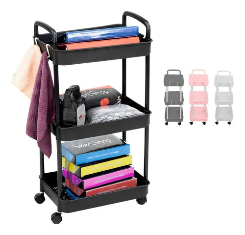 Carrito Auxiliar Organizador Multiusos 3 Niveles (1649220)