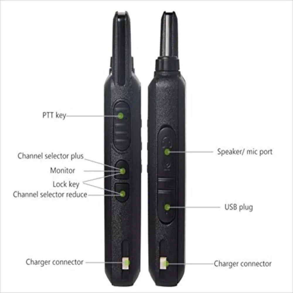 Radios Comunicador Motorola C1 Con Manos Libres (2 unidades) (717187)