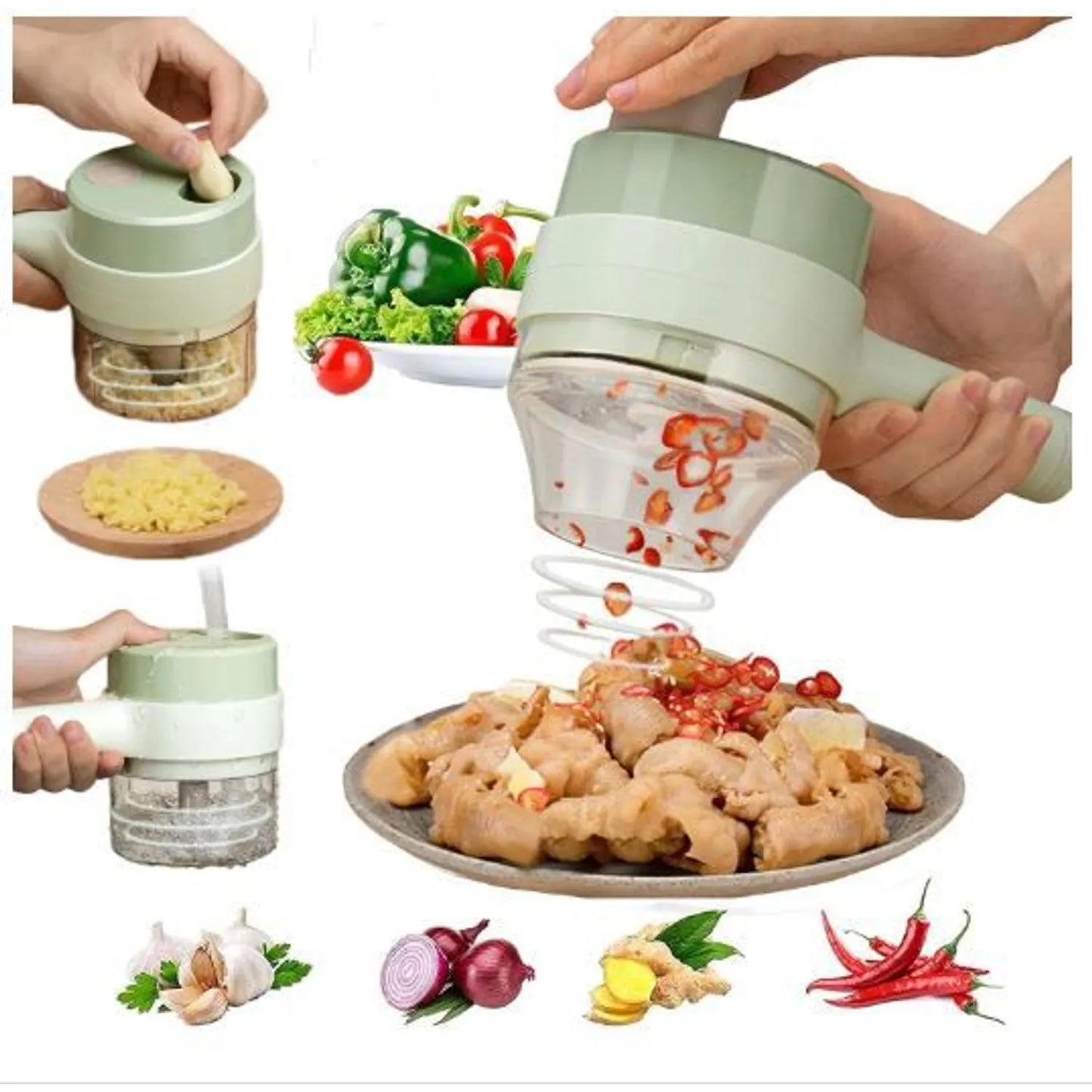 Picador de Cocina 4 en 1 (261043)