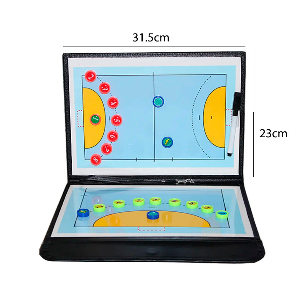 Tablero Táctico de Balonmano Portátil y Plegable – Eleva tu Juego 🏆🤾(532045)