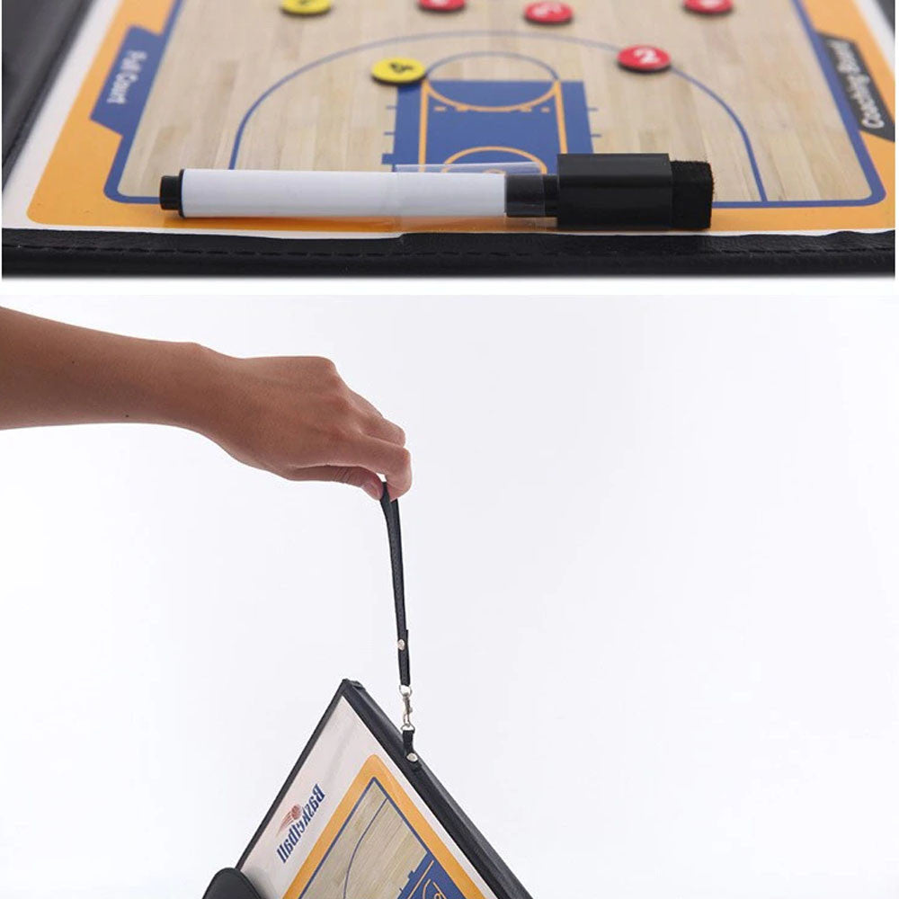 Tablero Táctico de Baloncesto Plegable – Precisión y Estrategia en Cada Jugada 🏀🔥 (395070)