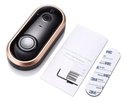 Timbre De Puerta Seguridad Wifi Micrófon (363950)
