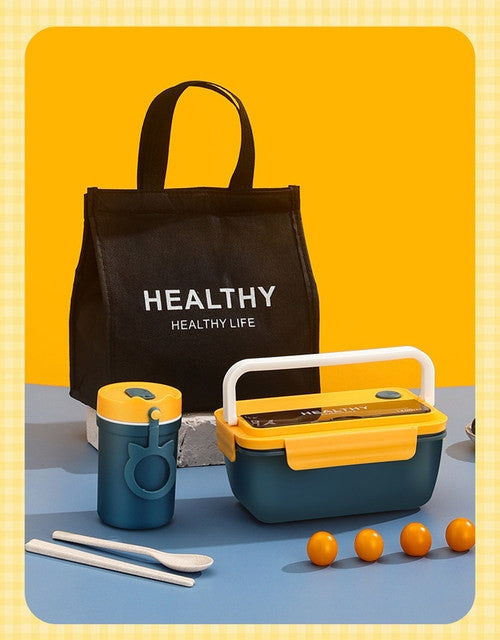 Lonchera de Almuerzo Moderna + Termo de 1400ml (352148)