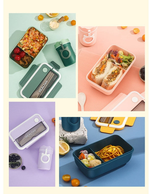 Lonchera de Almuerzo Moderna + Termo de 1400ml (352148)