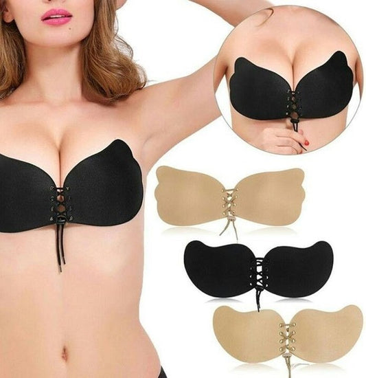 Brasier Copa: Adhesivo Invisible sin Tirantes Sujetadores Push Up