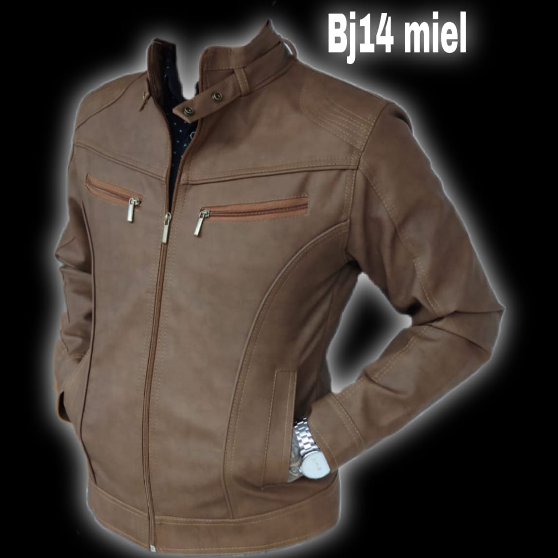 Chaqueta de Cuero Textil Sintético - Estilo y Calidad Colombiana