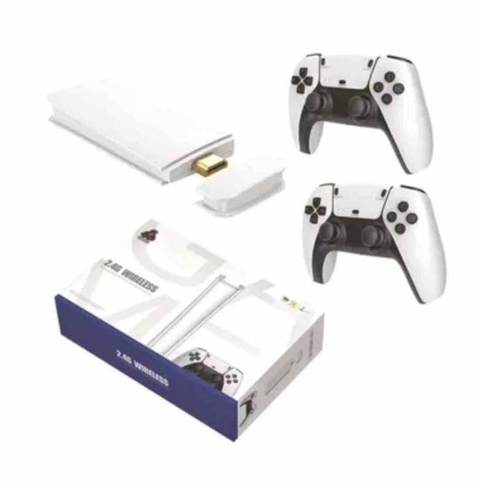 Consola Retro de Juegos con Controlador Inalámbrico poly 4g – ¡Diversión sin límites!
