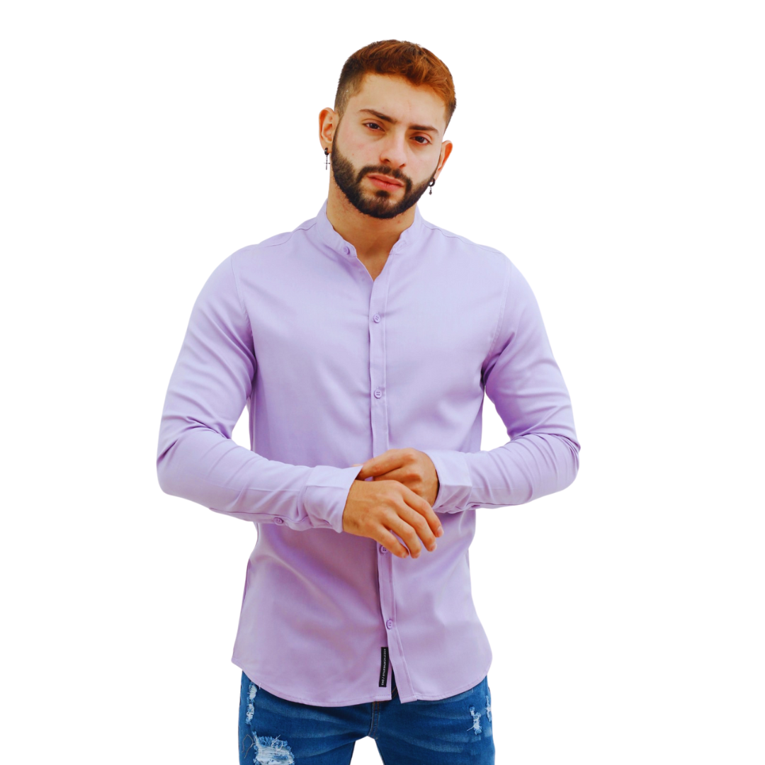 Camisas Slim Fit  Cuello  Mao (187786)