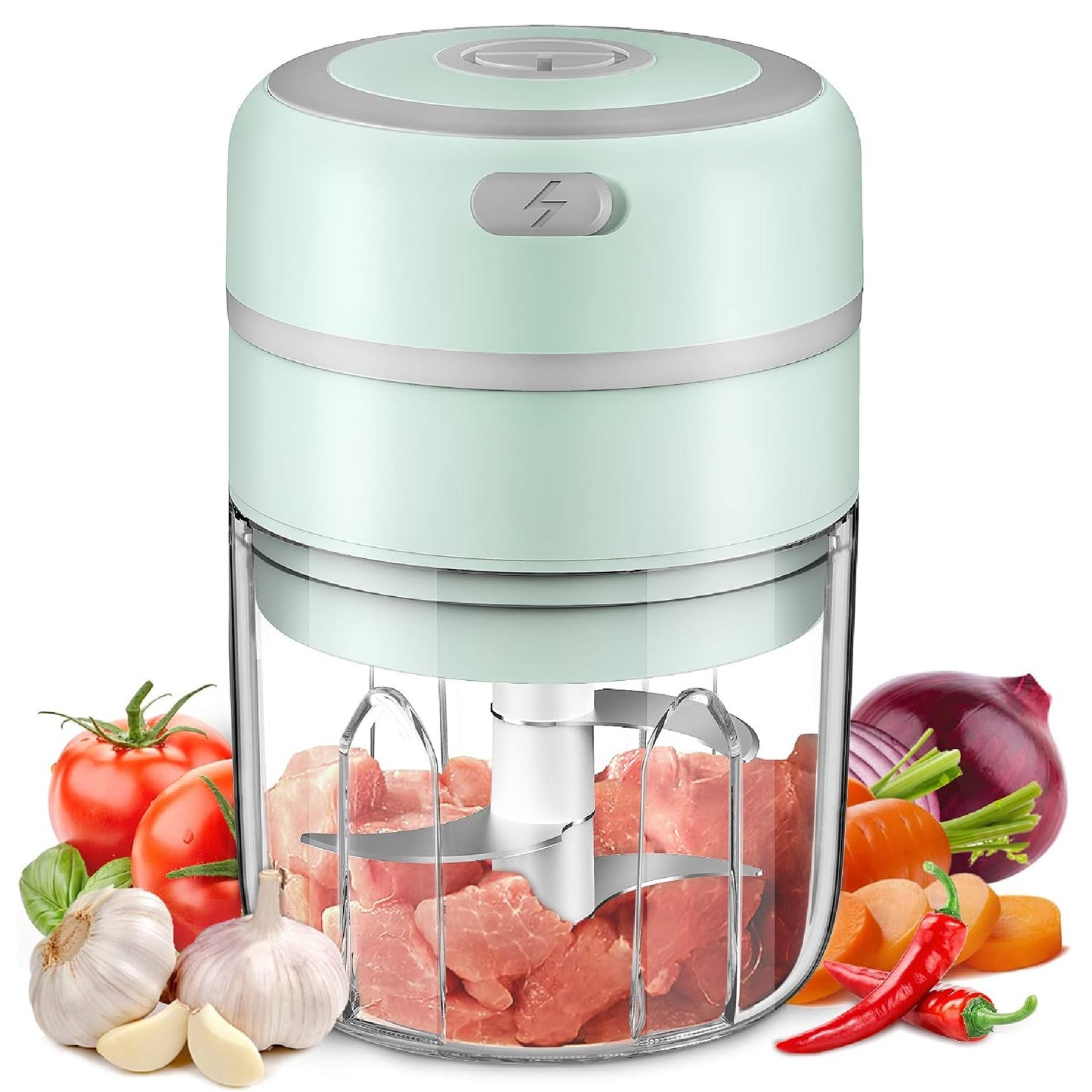 Mini Picador Procesador de Alimentos Portátil (215252)