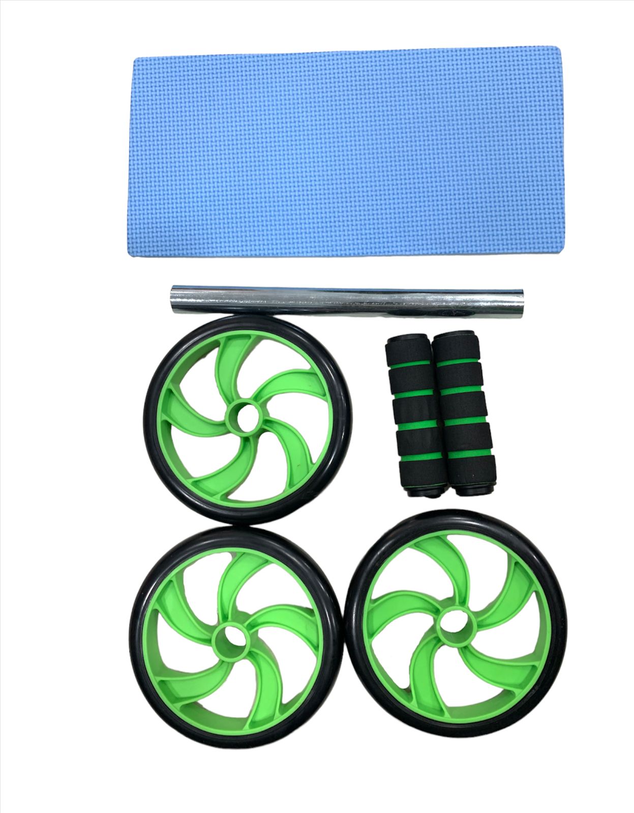 Rueda Abdominal Triple Rodillo Ejercicio (1003273)