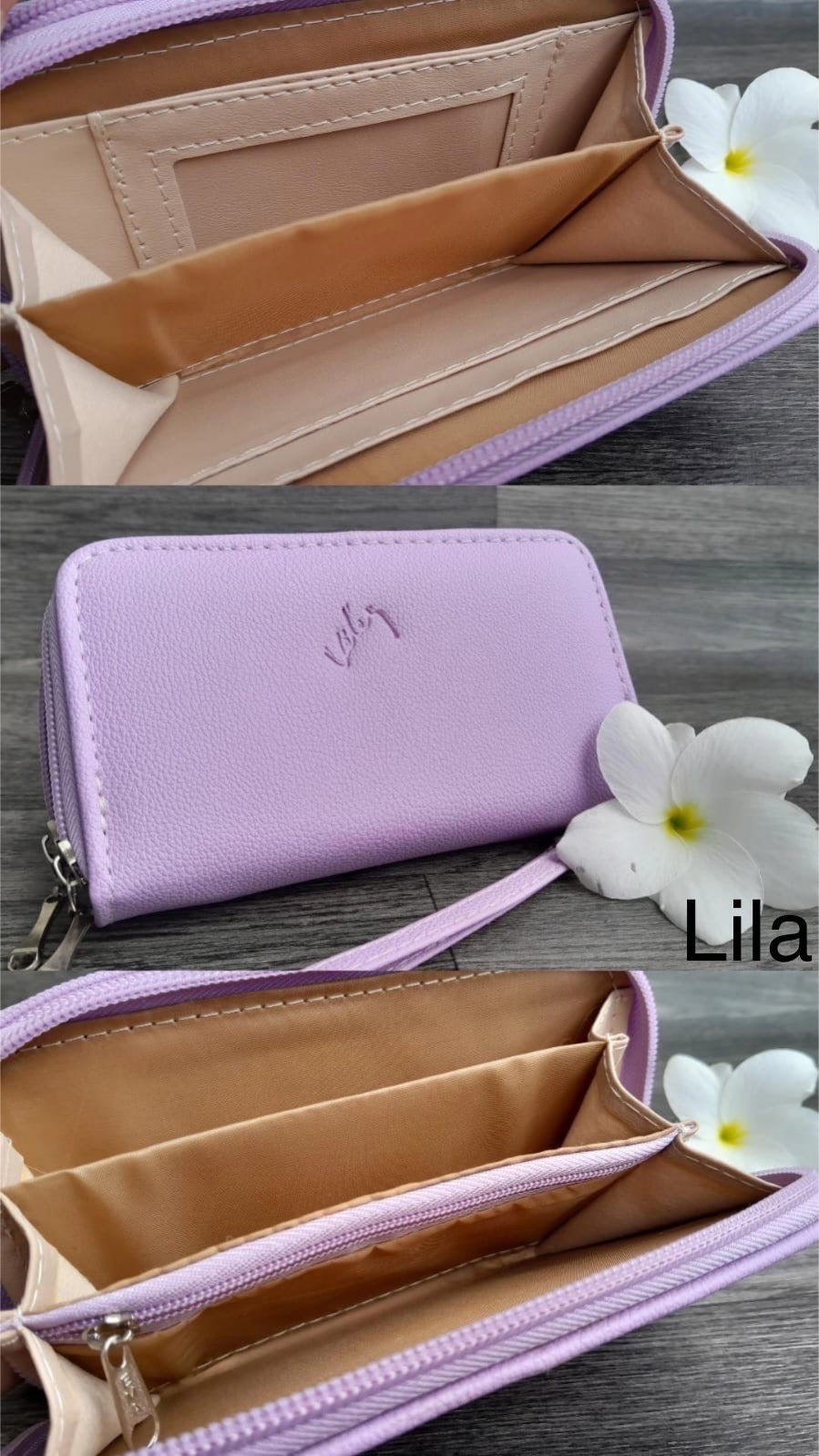 ✨ Billetera Dama Doble Cierre (1042511) ✨