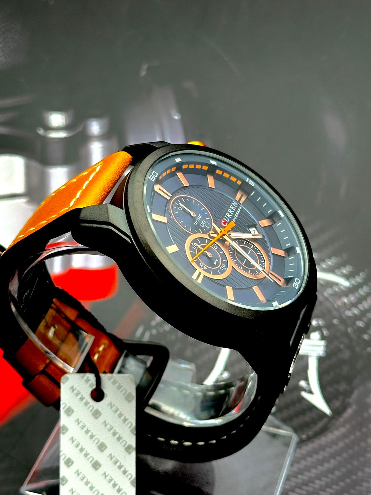 ✨ Reloj Curren 8291 Ocre – Elegancia y Funcionalidad en Cada Detalle ✨ (1080361)
