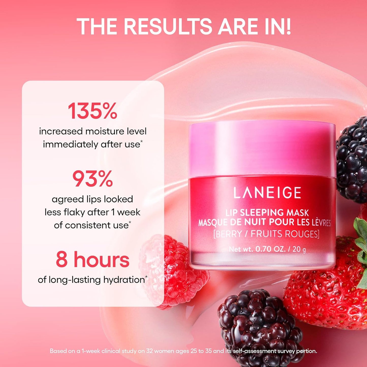 Lip Sleeping Mask de Laneige – Hidratación Intensa Mientras Duermes (1114784)