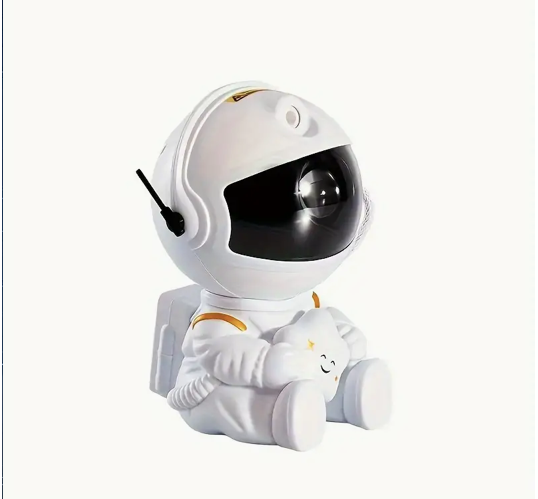 Proyector de Luz de Astronauta con Nebulosa y Estrellas