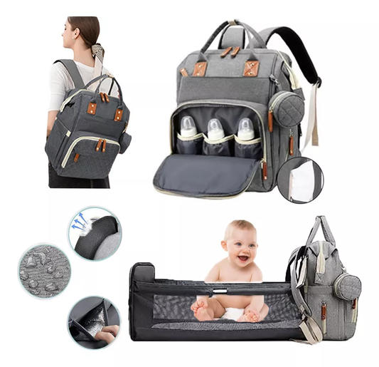 Cuna Plegable Portátil – Viaja con Comodidad y Estilo (1382811)