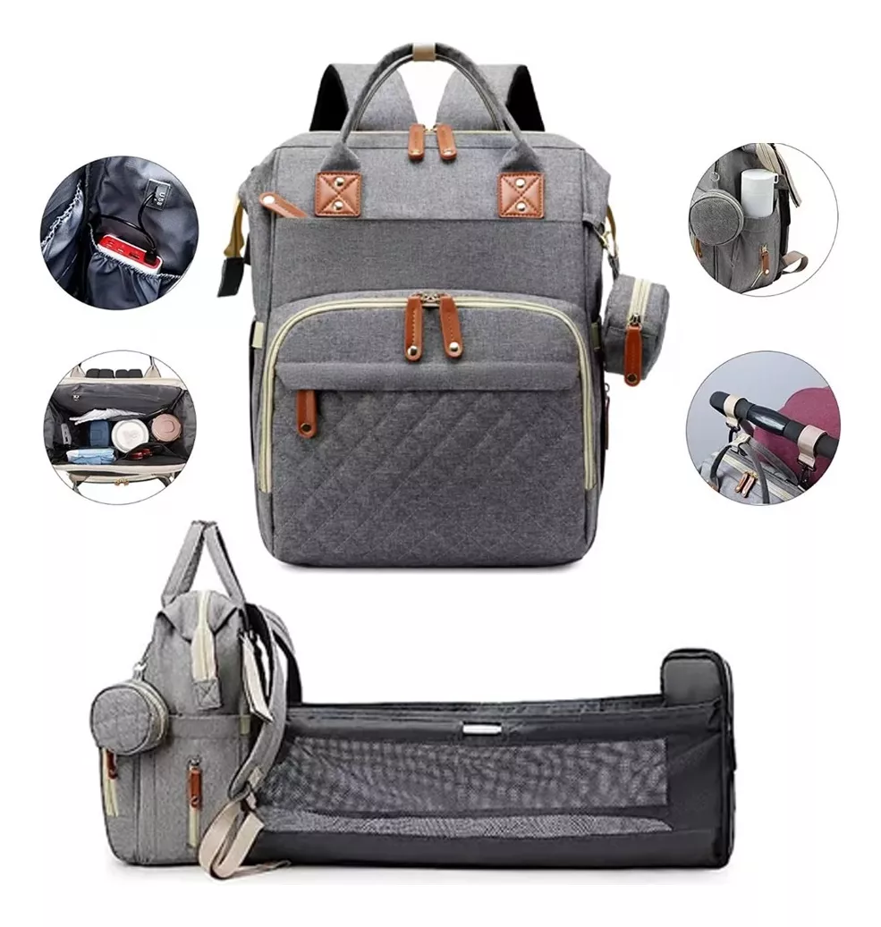 Cuna Plegable Portátil – Viaja con Comodidad y Estilo (1382811)
