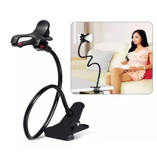 Soporte Flexible para Teléfono Móvil con Cabezal Giratorio 360° (1400026)