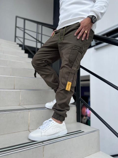 👖 Pantalones Jogger Cargo Drill Licrado (1638605)