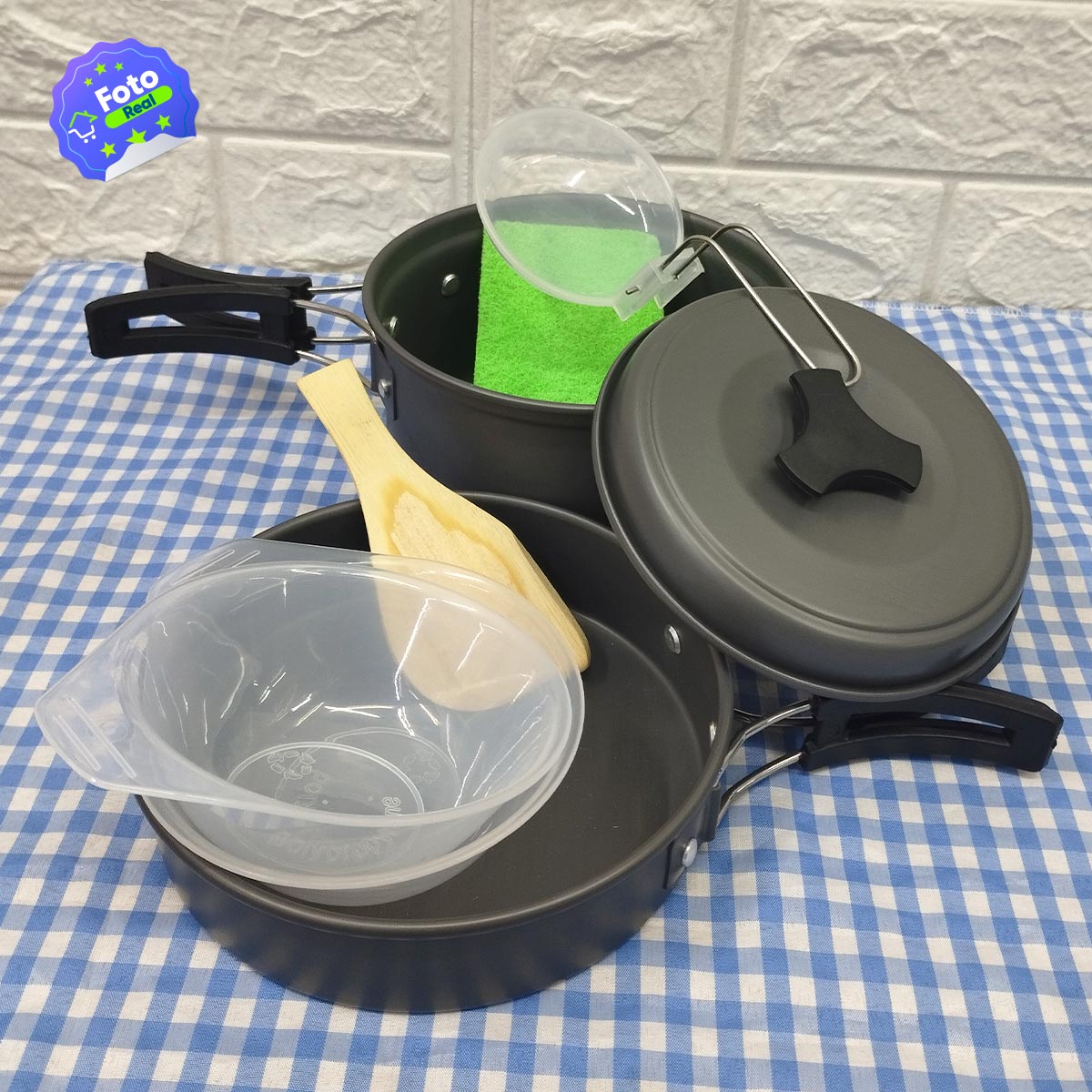 Kit De Utensilios Cocina Camping SY-200 (1735757)