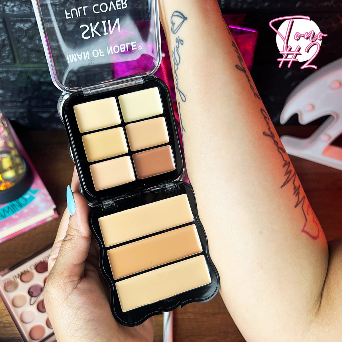 Kit Completo de Maquillaje Profesional (1924419)