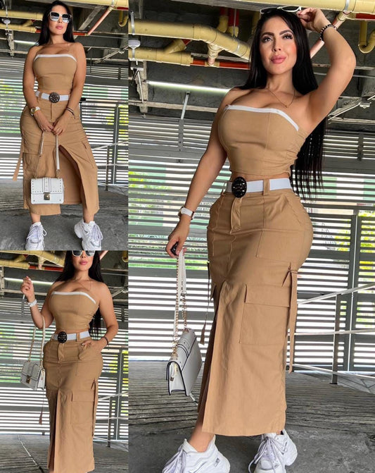Conjunto Colombiano de Falda - Estilo y Elegancia (1276672)👗✨