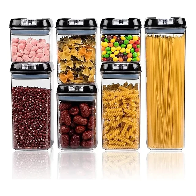 Set Contenedores Alimentos Granos X7 (1663546)