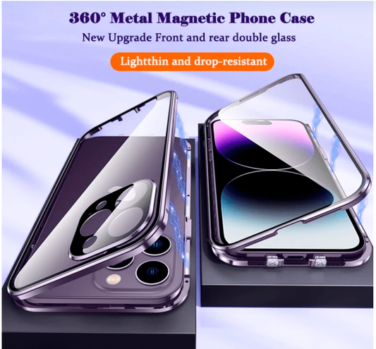 Case Antiespía de Protección 360° para iPhone 📱✨