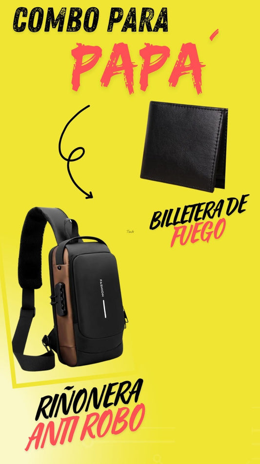 Combo Papá Maletín y Billetera: Regalo Perfecto