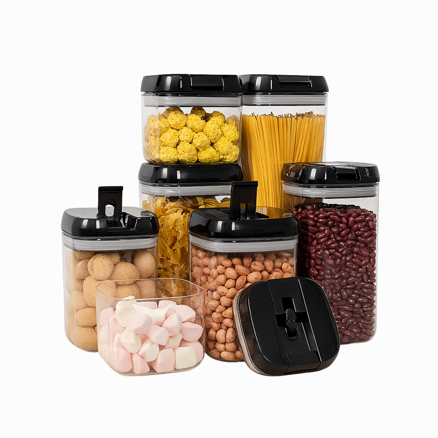 Set Contenedores Alimentos Granos X7 (1663546)