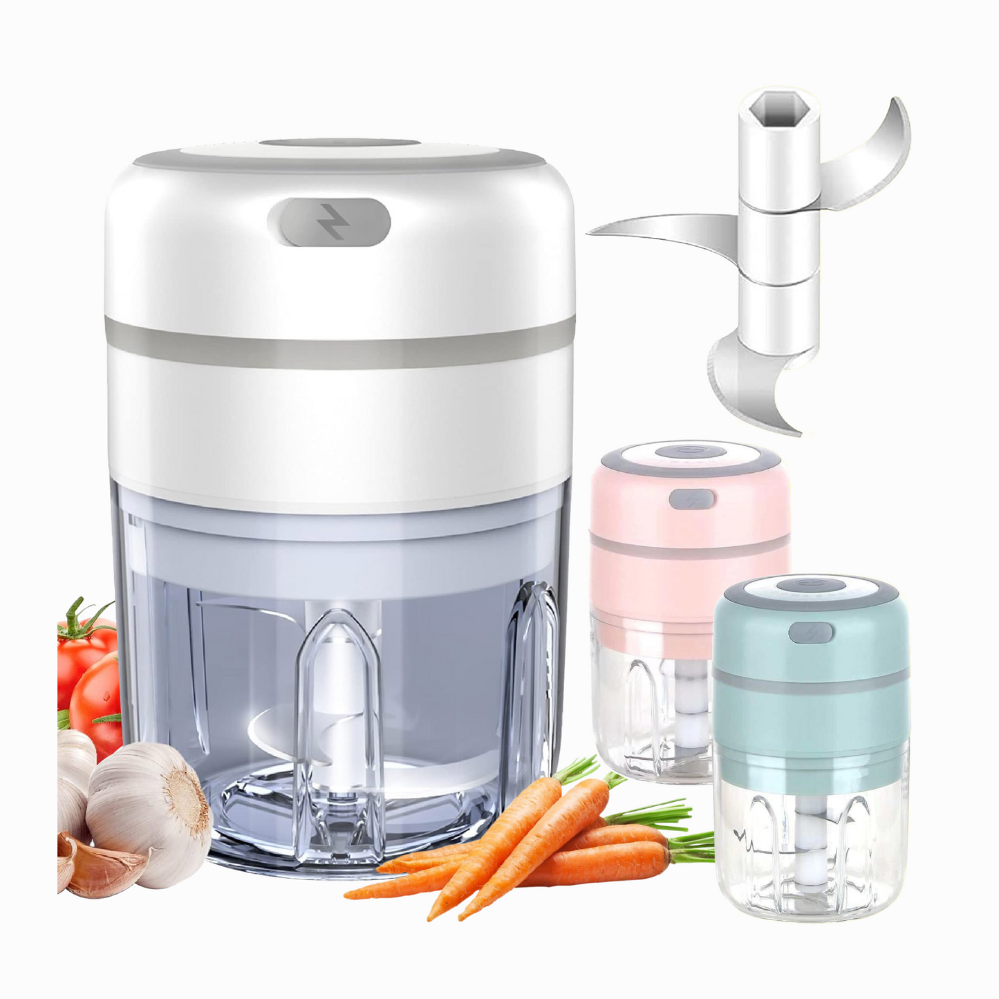 Mini Picador Procesador de Alimentos Portátil (215252)