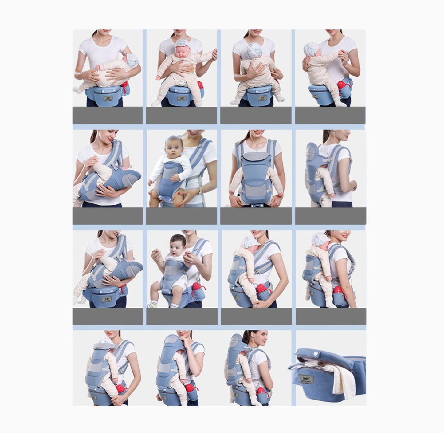 Portabebés Ergonómico Hip Seat 360°