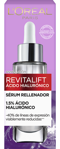 Sérum Revitalift Ácido Hialurónico 30ml – Hidratación y Luminosidad para tu Piel (762570)